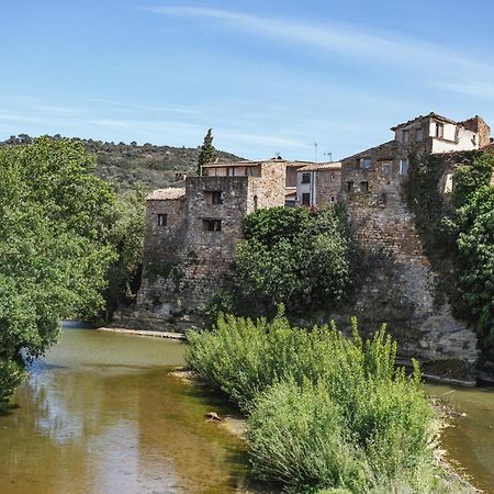 Cosy Apartment In Ancient Gabian With River And Vineyard Views Bagian luar foto